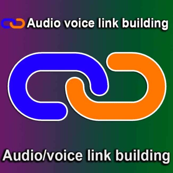 Audio voice link building